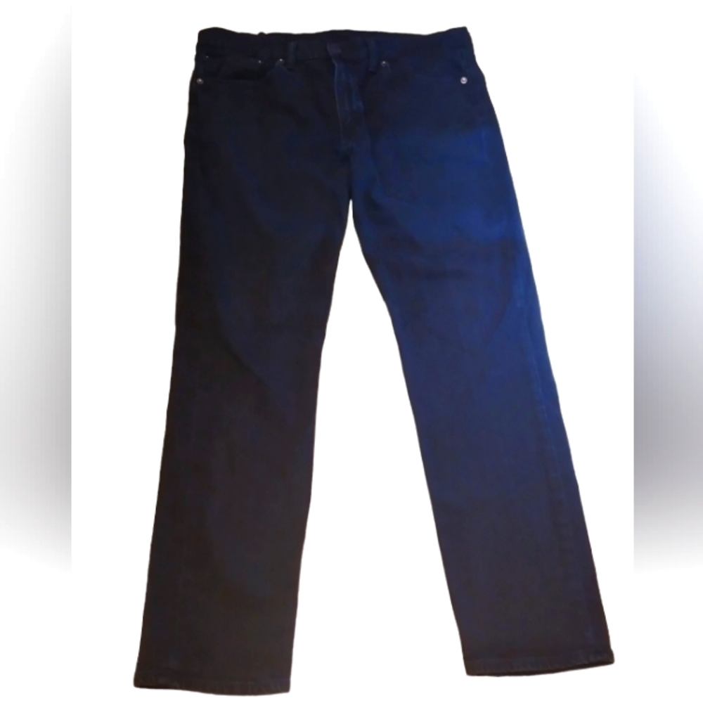 LEVI's Men's 502 Regular Taper Fit Jeans Black Size 36 x 32